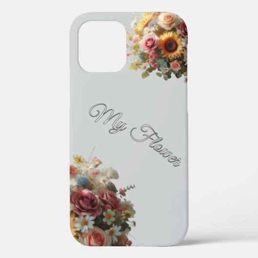iPhone / iPad Case 12 MY Flower (Achterkant)