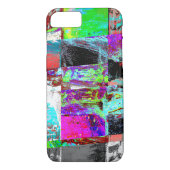 iPhone / iPad Case – Abstract Grid (Achterkant)