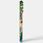 iPhone / iPad case bloemenhoesje waterverf (Achterkant / Rechts)