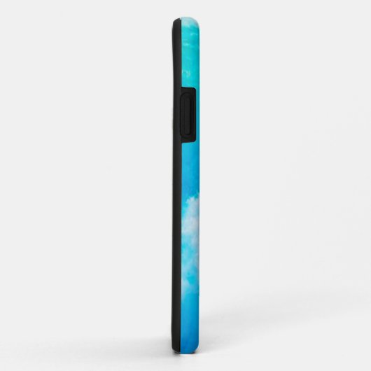 iPhone / iPad case - Blue Ocean Wave (Achterkant/rechts)