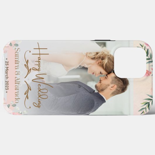 iPhone / iPad case bruiloft verzenden afbeeldingen (Achterkant (horizontaal))