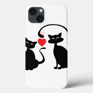 iPhone / iPad Case Cat Tekening