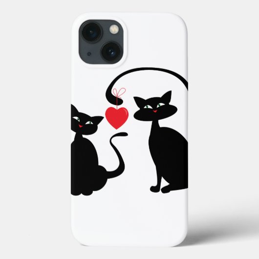 iPhone / iPad Case Cat Tekening (Achterkant)