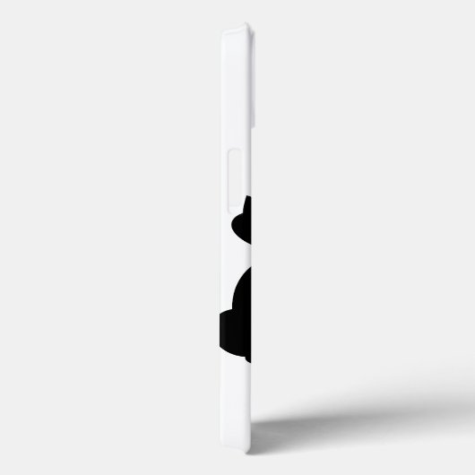 iPhone / iPad Case Cat Tekening (Achterkant / Rechts)