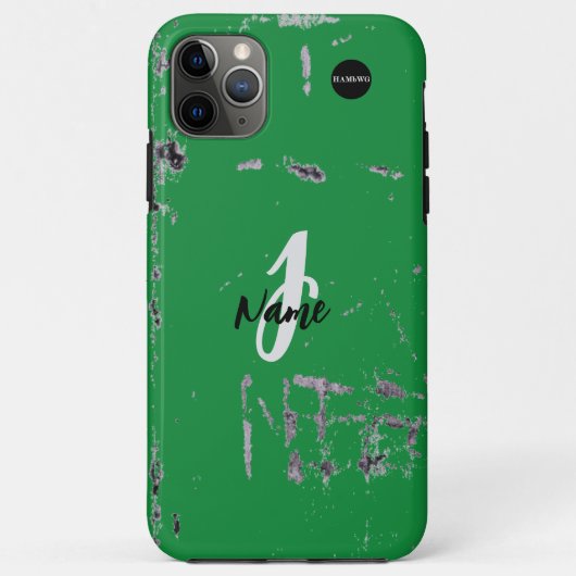 iPhone / iPad Case Distressed Look HAMbWG (Achterkant)