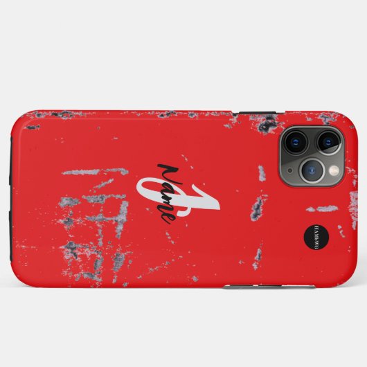 iPhone / iPad Case Distressed Look HAMbWG (Achterkant (horizontaal))