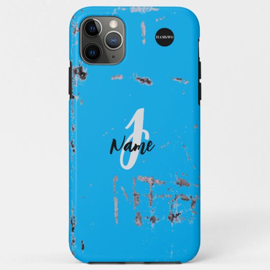 iPhone / iPad Case Distressed Look HAMbWG (Achterkant)