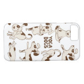 iPhone/iPad Case Dog Yoga (Achterkant (Horizontaal))