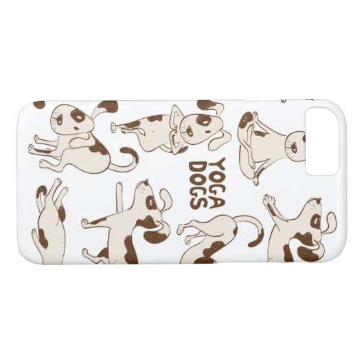 iPhone/iPad Case Dog Yoga (Achterkant (Horizontaal))