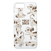 iPhone/iPad Case Dog Yoga (Achterkant)