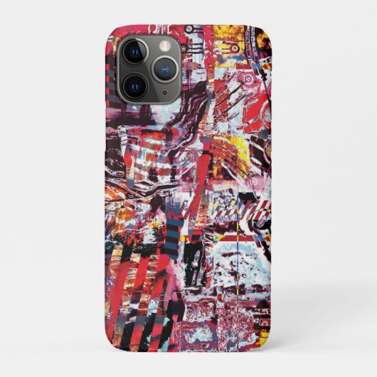 iPhone / iPad Case – Fragmented Pulse (Achterkant)