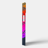 iPhone/iPad-case HUMMINGBIRD EN AANGEPASTE NAAM Case-Mate iPhone Case (Achterkant / Rechts)