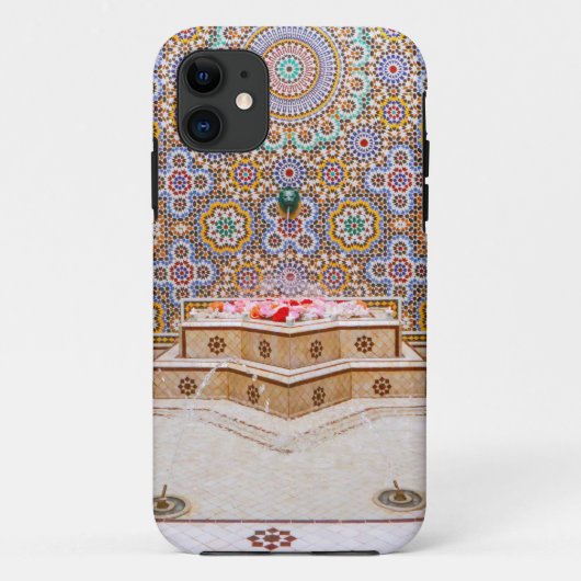 iPhone / iPad case moroccan zellij, mozaïsche tege (Achterkant)
