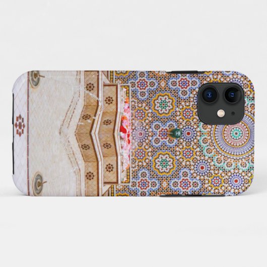 iPhone / iPad case moroccan zellij, mozaïsche tege (Achterkant (horizontaal))