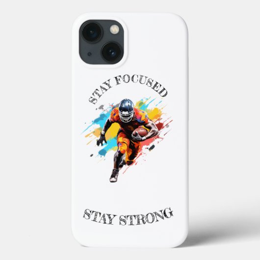 iPhone / iPad case NFL motivatie (Achterkant)