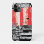 iPhone / iPad Case – Red Pulse Abstract Design (Achterkant)
