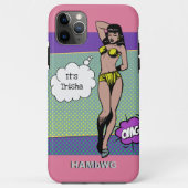 iPhone/iPad-case Rockabilly Babe HAMbWG Case-Mate iPhone Case (Achterkant)