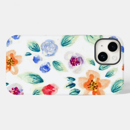 iPhone / iPad case - Spring Florals (Achterkant (horizontaal))