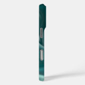 iPhone / iPad case Teal Marble Abstract (Achterkant / Rechts)