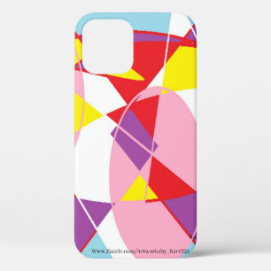 iPhone / iPad case : VOLLEDIG KLEUR ABSTRACT