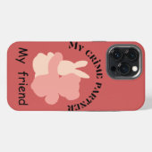 iPhone ipad case vriendschap Hoesje (Achterkant horizontaal)