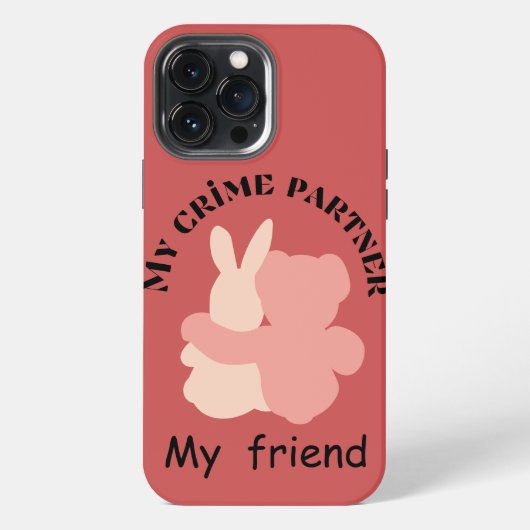 iPhone ipad case vriendschap Hoesje (Achterkant)