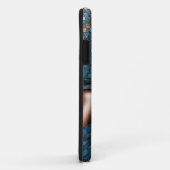 iPhone / iPad case Vrouw Mosiac Koper Blauw (Achterkant/rechts)