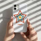 iPhone/iPad Case with Boho Groove Star and Custom 
