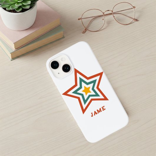 iPhone/iPad Case with Boho Groove Star and Custom 