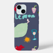 iPhone / iPad case zomer vibes (Achterkant)