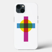 iPhone/iPad-cover met minimalistisch kruissymbool Case-Mate iPhone Case (Achterkant)