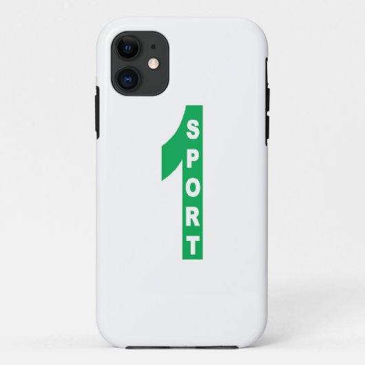 iPhone/iPad DESIGN FIRST SPORT Case-Mate iPhone Case (Achterkant)