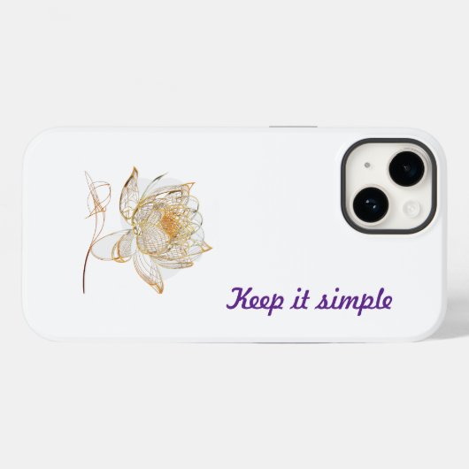 iPhone/iPad-draagtas Case-Mate iPhone Case (Achterkant (horizontaal))