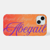 iPhone/iPad-draagtas iPhone 15 Case (Achterkant horizontaal)