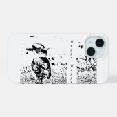 iPhone/iPad-draagtas iPhone 15 Case (Achterkant horizontaal)