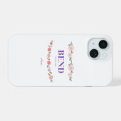 iPhone/iPad-draagtas iPhone 15 Case (Achterkant horizontaal)