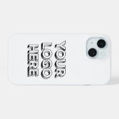iPhone/iPad-draagtas iPhone 15 Case (Achterkant horizontaal)