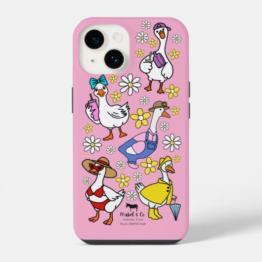 iPhone/iPad-draagtas iPhone Hoesje (Achterkant)