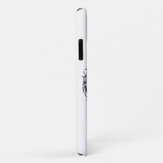 iPhone/iPad draagtas met gedetailleerde handgeteke Case-Mate iPhone Case (Achterkant/rechts)