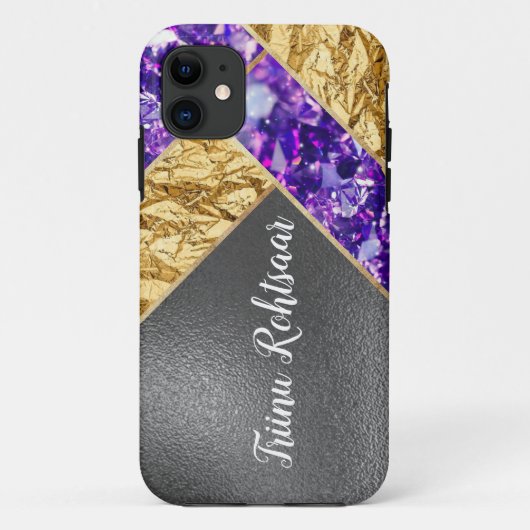iPhone/iPad-draagtas met reserveglitter Silver Case-Mate iPhone Case (Achterkant)