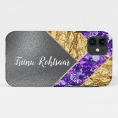 iPhone/iPad-draagtas met reserveglitter Silver Case-Mate iPhone Case (Achterkant (horizontaal))