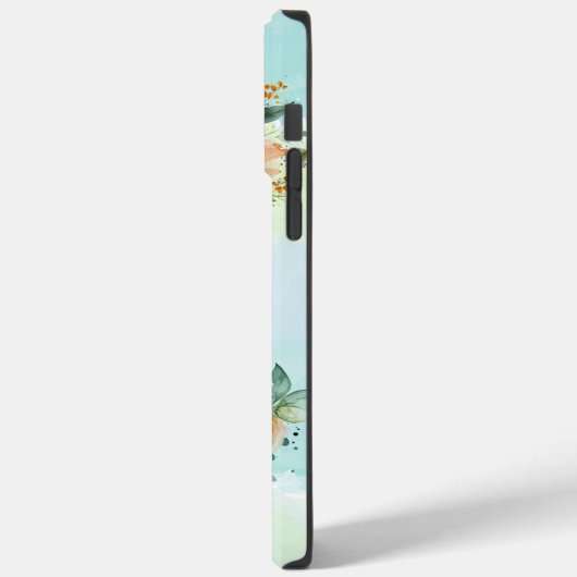 iPhone/iPad-draagtas, waterverven bloemen Case-Mate iPhone Case (Achterkant / Links)