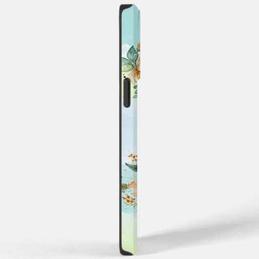 iPhone/iPad-draagtas, waterverven bloemen Case-Mate iPhone Case (Achterkant / Rechts)