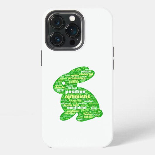 iPhone/iPad-draagtas - Word Cloud iPhone Hoesje (Achterkant)