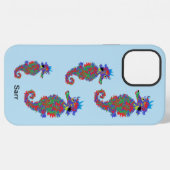 iPhone / iPad hoes : Zeepaarden Hoesje (Achterkant horizontaal)