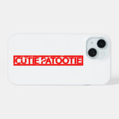iPhone / iPad hoesje 15 Case (Achterkant horizontaal)