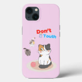 iPhone / iPad hoesje afbeelding Cat (Achterkant)
