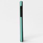 iPhone / iPad hoesje Aqua Green Stripe (Achterkant/links)