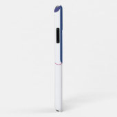 iPhone / iPad hoesje BAUHAUS ROZE WITTE STIPPEN PA (Achterkant/rechts)