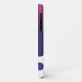 iPhone / iPad hoesje BAUHAUS ROZE WITTE STIPPEN PA (Achterkant/links)